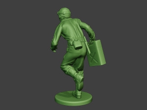 american tank crew unit ww2 run atc1 3D Print Model