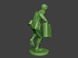 american tank crew unit ww2 run atc1 3D Print Model