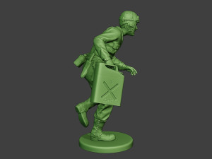american tank crew unit ww2 run atc1 3D Print Model