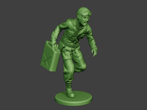 american tank crew unit ww2 run atc1 3D Print Model