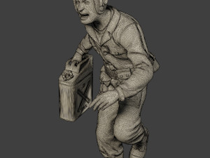 american tank crew unit ww2 run atc1 3D Print Model