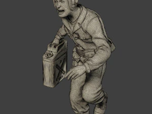 american tank crew unit ww2 run atc1 3D Print Model