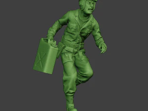 american tank crew unit ww2 run atc1 3D Print Model