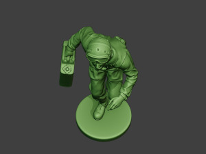 american tank crew unit ww2 run atc1 3D Print Model