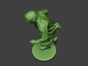 american tank crew unit ww2 run atc1 3D Print Model