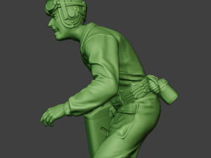 american tank crew unit ww2 run atc1 3D Print Model