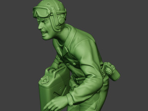american tank crew unit ww2 run atc1 3D Print Model