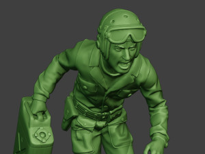american tank crew unit ww2 run atc1 3D Print Model