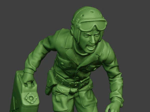 american tank crew unit ww2 run atc1 3D Print Model