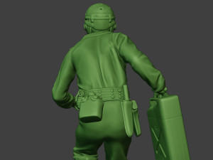 american tank crew unit ww2 run atc1 3D Print Model