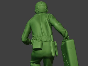 american tank crew unit ww2 run atc1 3D Print Model