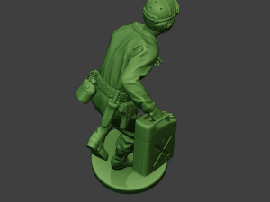 american tank crew unit ww2 run atc1 3D Print Model