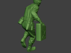 american tank crew unit ww2 run atc1 3D Print Model