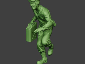 american tank crew unit ww2 run atc1 3D Print Model