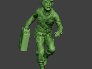 american tank crew unit ww2 run atc1 3D Print Model
