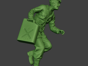 american tank crew unit ww2 run atc1 3D Print Model