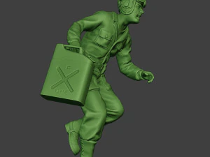 american tank crew unit ww2 run atc1 3D Print Model