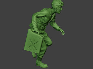 american tank crew unit ww2 run atc1 3D Print Model