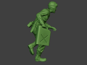 american tank crew unit ww2 run atc1 3D Print Model