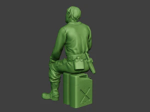 american tank crew unit ww2 sit atc1 3D Print Model