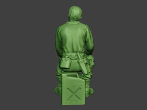 american tank crew unit ww2 sit atc1 3D Print Model