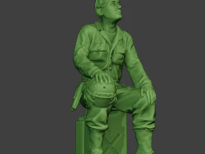 american tank crew unit ww2 sit atc1 3D Print Model