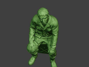 american tank crew unit ww2 sit atc1 3D Print Model