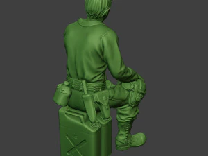 american tank crew unit ww2 sit atc1 3D Print Model