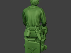 american tank crew unit ww2 sit atc1 3D Print Model