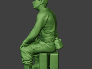 american tank crew unit ww2 sit atc1 3D Print Model