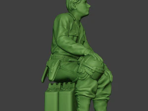 american tank crew unit ww2 sit atc1 3D Print Model