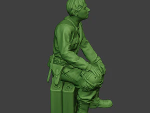 american tank crew unit ww2 sit atc1 3D Print Model