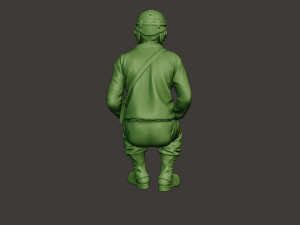 american tank crew unit ww2 sit2 atc1 3D Print Model