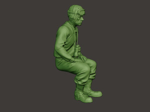 american tank crew unit ww2 sit2 atc1 3D Print Model