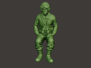 american tank crew unit ww2 sit2 atc1 3D Print Model