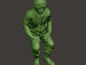 american tank crew unit ww2 sit2 atc1 3D Print Model