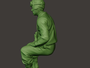 american tank crew unit ww2 sit2 atc1 3D Print Model