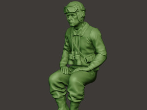 american tank crew unit ww2 sit2 atc1 3D Print Model