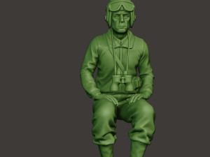 american tank crew unit ww2 sit2 atc1 3D Print Model