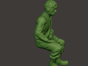 american tank crew unit ww2 sit2 atc1 3D Print Model