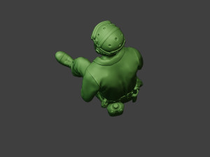 american tank crew unit ww2 sit4 atc1 Model Cetak 3D