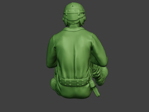 american tank crew unit ww2 sit5 atc1 Modèles 3D en vedette