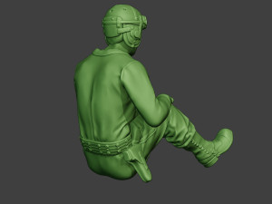 american tank crew unit ww2 sit5 atc1 Modèles 3D en vedette