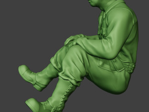 american tank crew unit ww2 sit5 atc1 Modèles 3D en vedette
