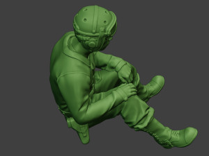 american tank crew unit ww2 sit5 atc1 Modèles 3D en vedette