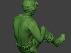 american tank crew unit ww2 sit5 atc1 Modèles 3D en vedette
