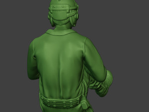american tank crew unit ww2 sit5 atc1 Modèles 3D en vedette