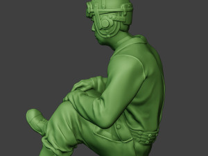 american tank crew unit ww2 sit5 atc1 Modèles 3D en vedette