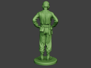 american tank crew unit ww2 stand atc1 3D 打印模型