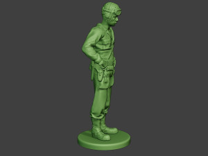 american tank crew unit ww2 stand atc1 3D 打印模型
